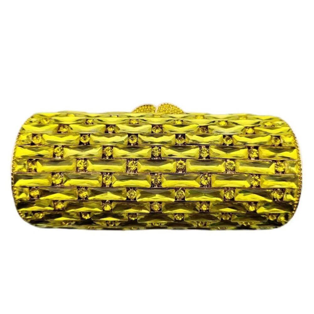 6247 Luxury Crystal Clutch Rhinestone Purses Formal Party Diamond Evening